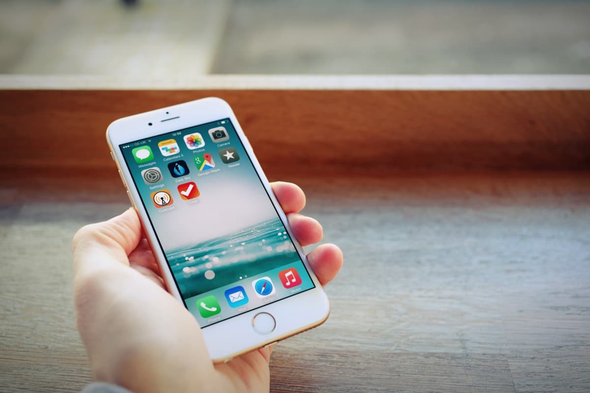 Mobile app running on iOS and Android devices